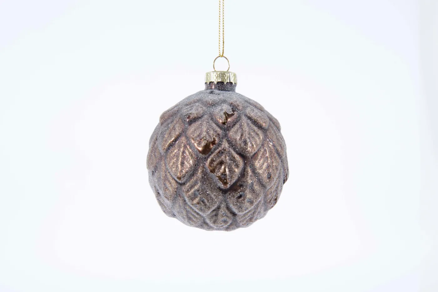 Boules De Noël|Boules De Noël<Flamant GIGONE, boule de Noël Brun