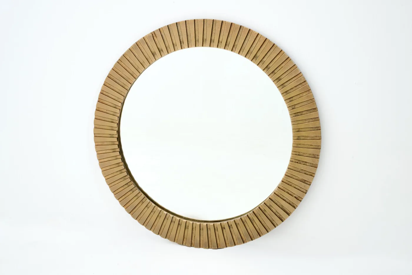 Miroirs|Décoration<Flamant GOLDMAN, miroir, rond, métal Or