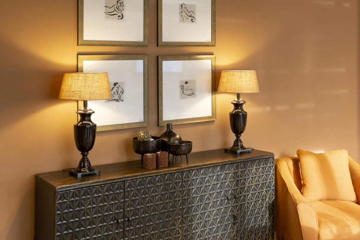 Lampes|Lampes De Table Et De Bureau<Flamant GRANT, lampe de table, Noir