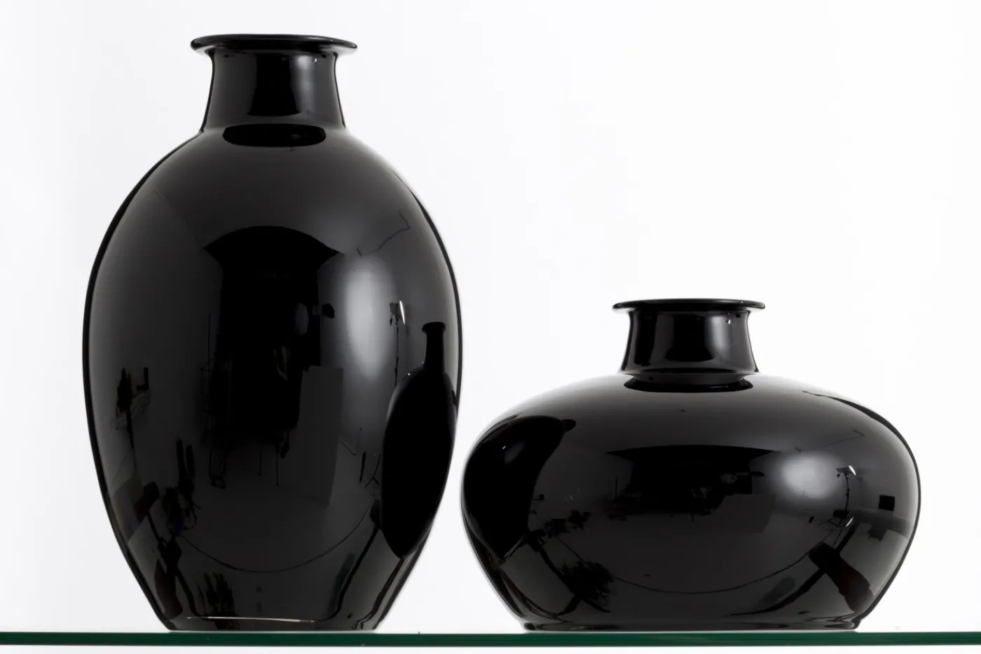 Pots Et Vases|Décoration<Flamant GRIEGOS, vase, verre, Noir