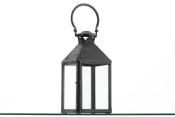 Lanternes|Décoration<Flamant HACIM, lanterne, fer et verre, , S Noir