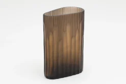 Pots Et Vases|Décoration<Flamant HANNAH, vase, verre, modèle 1, 18x10x25 Brun