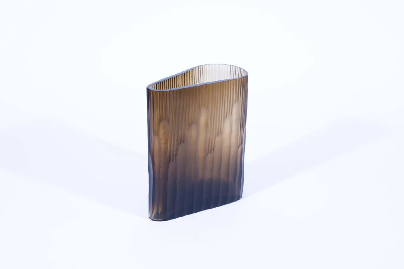 Pots Et Vases|Décoration<Flamant HANNAH, vase, verre, modèle 1, 20x11x24 Brun