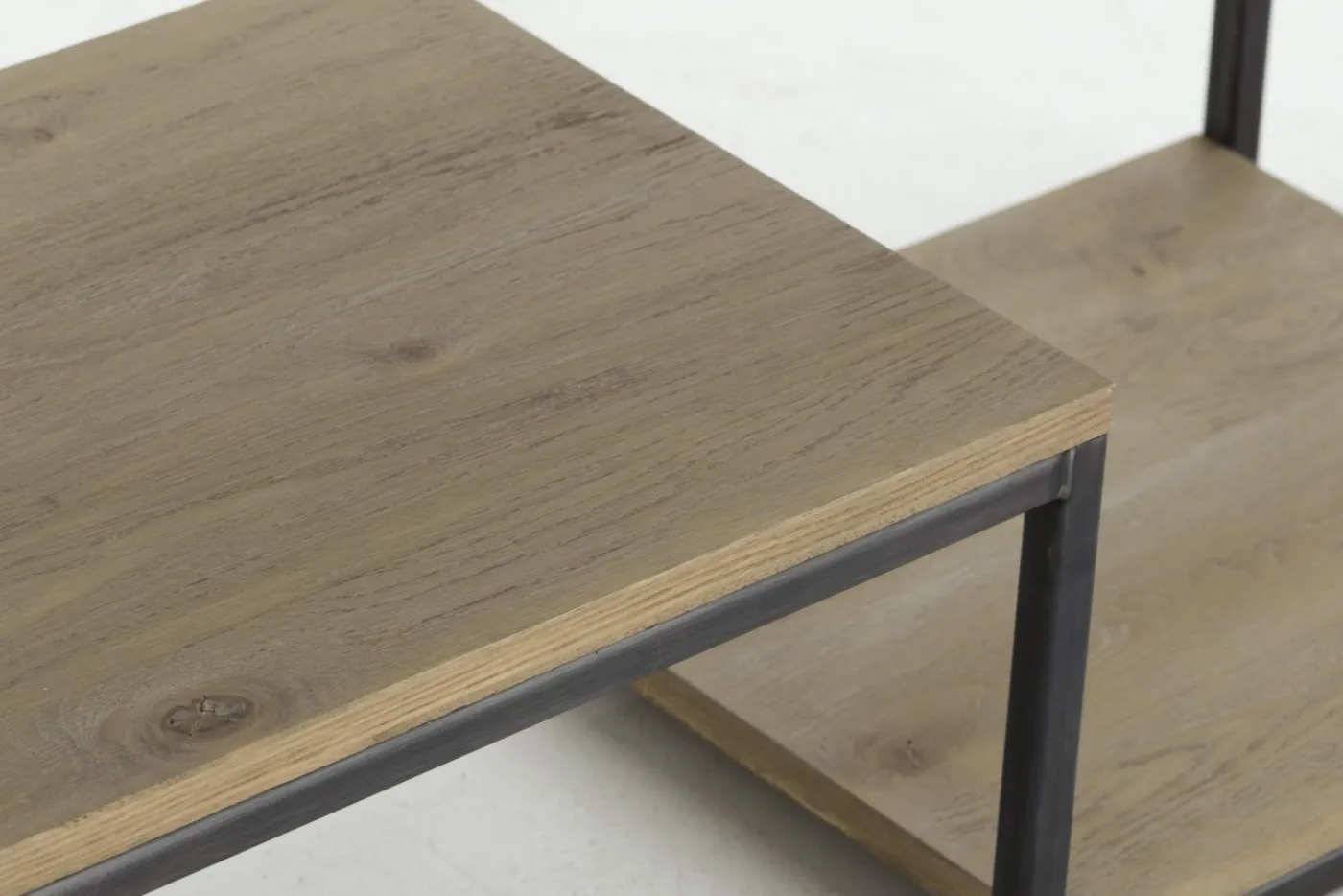 Tables D’Appoint & Consoles|Tables D’Appoint & Consoles<Flamant HATTIE, table console, chêne altéré et fer