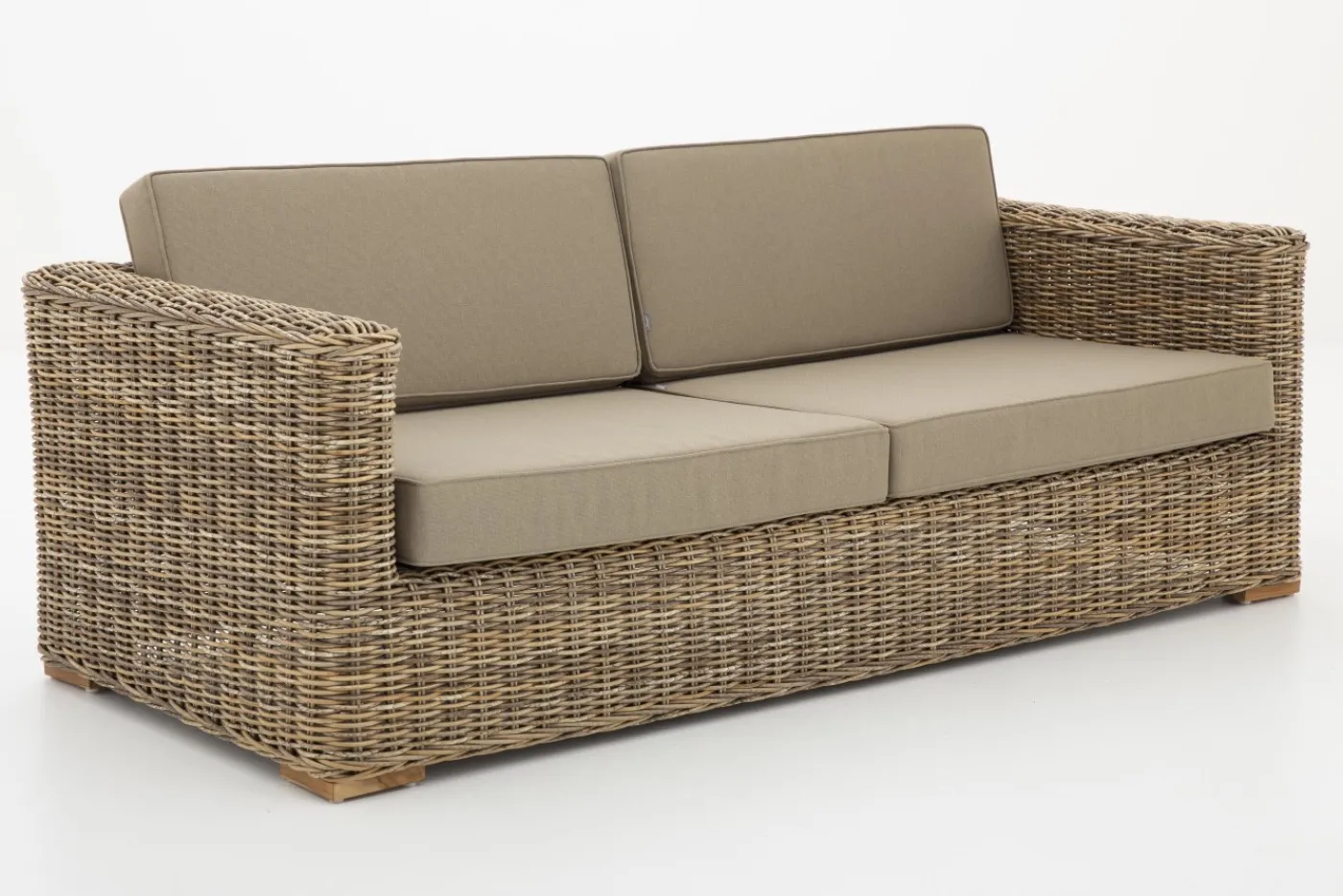 Banquettes|Fauteuils<Flamant HILLS, canapé de jardin, avec coussin, 2,5 places Brun