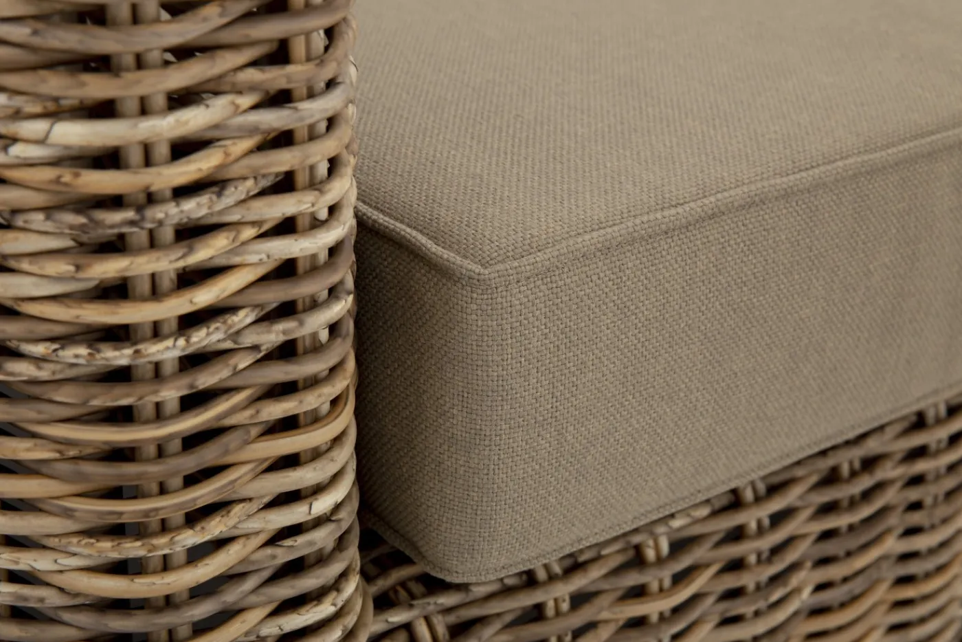 Banquettes|Fauteuils<Flamant HILLS, canapé de jardin, avec coussin, 2,5 places Brun