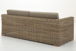 Banquettes|Fauteuils<Flamant HILLS, canapé de jardin, avec coussin, 2,5 places Brun