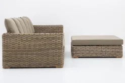 Banquettes|Fauteuils<Flamant HILLS, canapé de jardin, avec coussin + pouf Brun