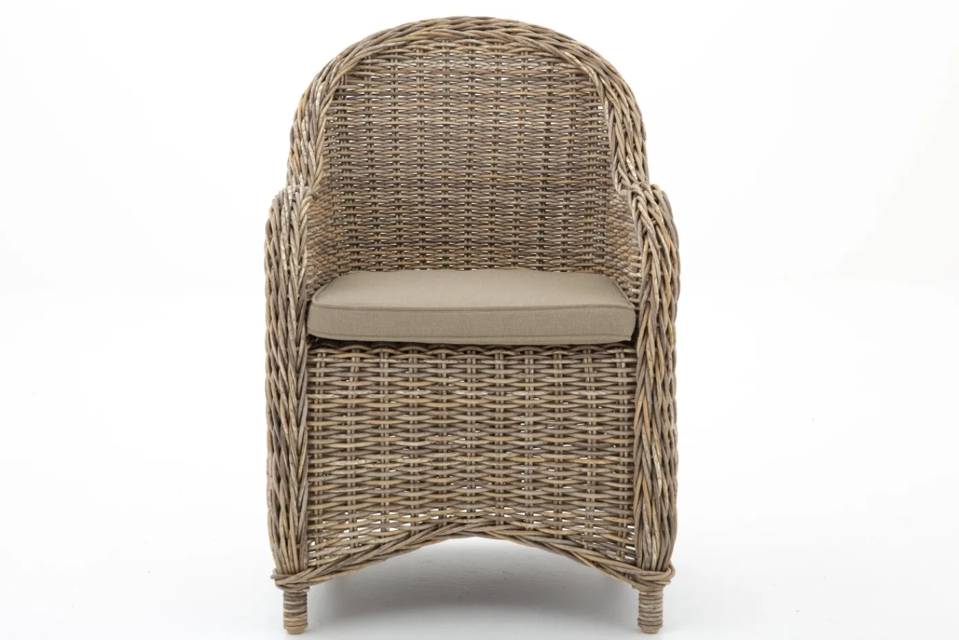Chaises|Chaises<Flamant HILLS, fauteuil de jardin, avec coussin Brun
