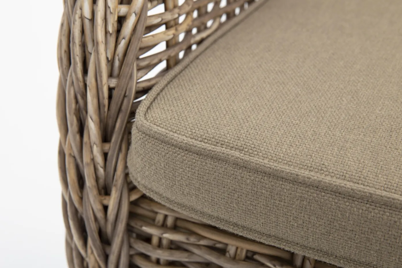 Chaises|Chaises<Flamant HILLS, fauteuil de jardin, avec coussin Brun