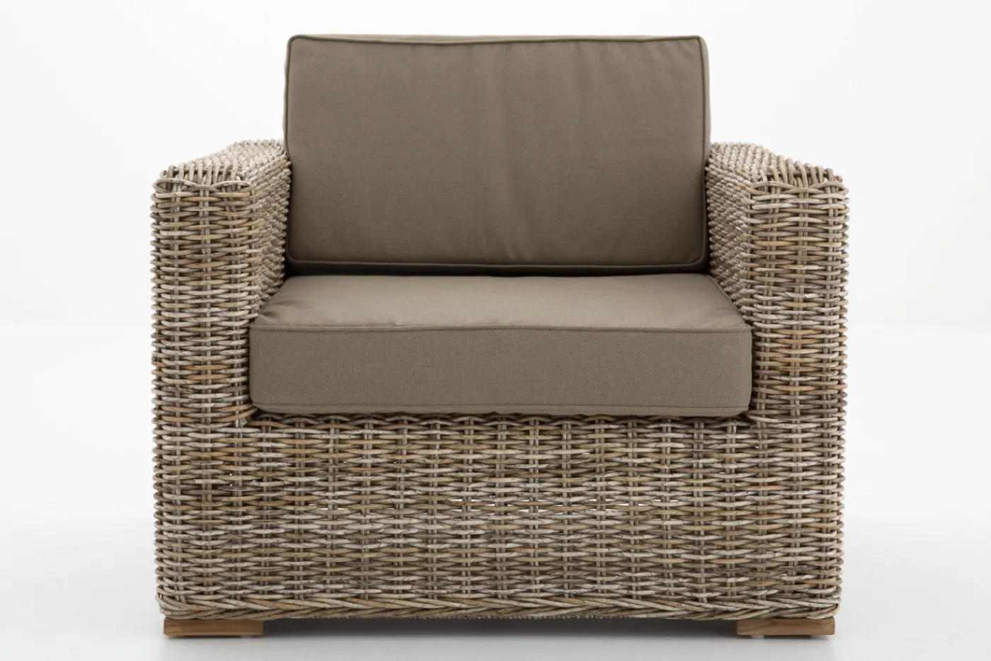 Banquettes|Fauteuils<Flamant HILLS, fauteuil de jardin, avec coussin Brun