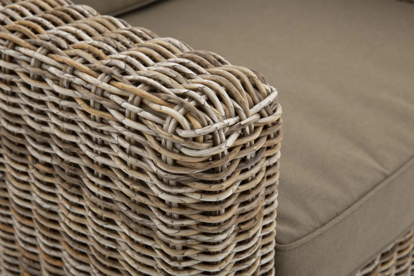 Banquettes|Fauteuils<Flamant HILLS, fauteuil de jardin, avec coussin Brun