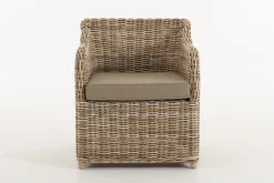 Banquettes|Fauteuils<Flamant HILLS, fauteuil de jardin, avec coussin Brun
