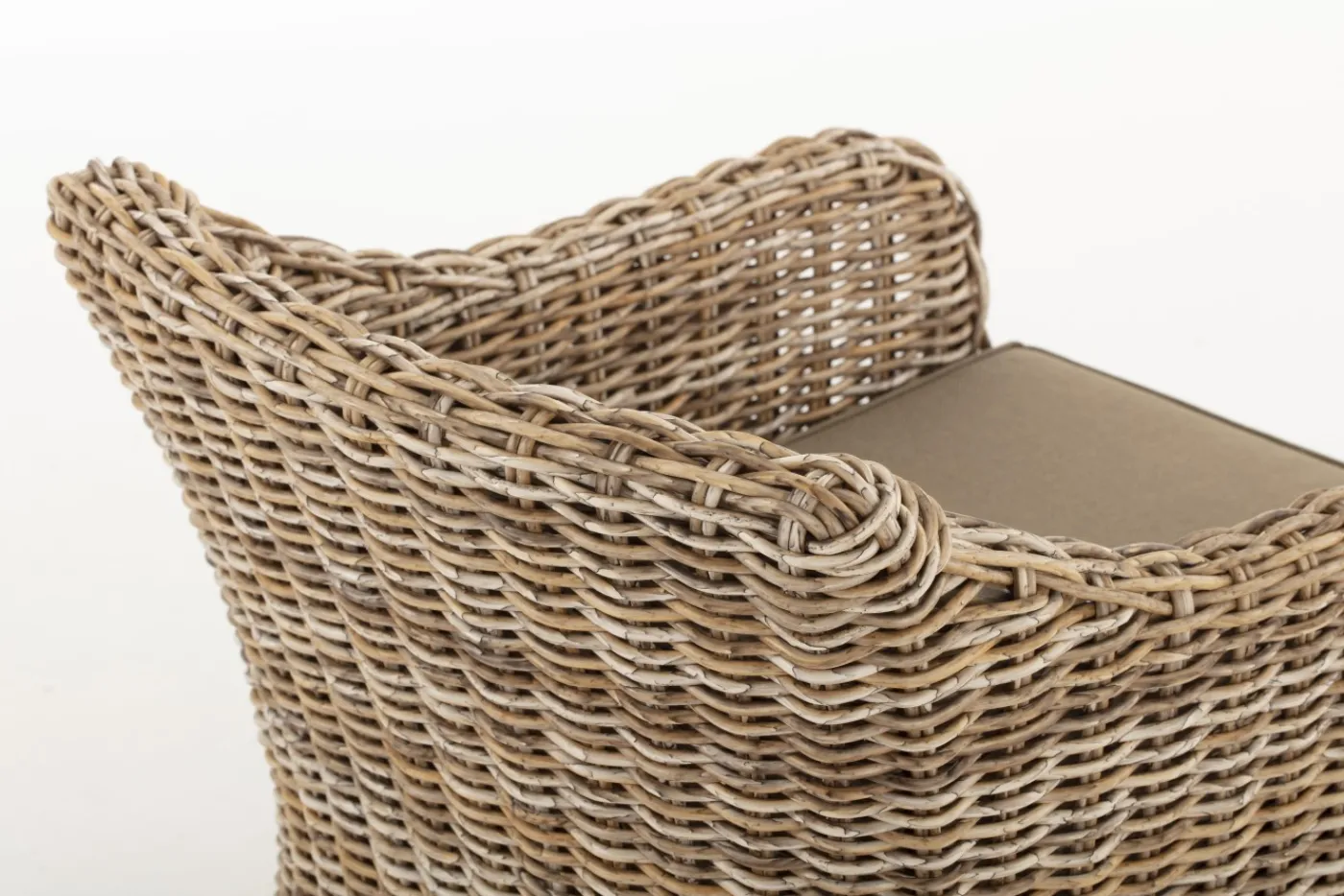 Banquettes|Fauteuils<Flamant HILLS, fauteuil de jardin, avec coussin Brun