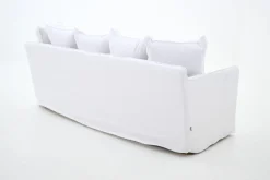 Canapés|Sièges<Flamant HIRA, canapé, , lin, 1 coussin de siège Blanc