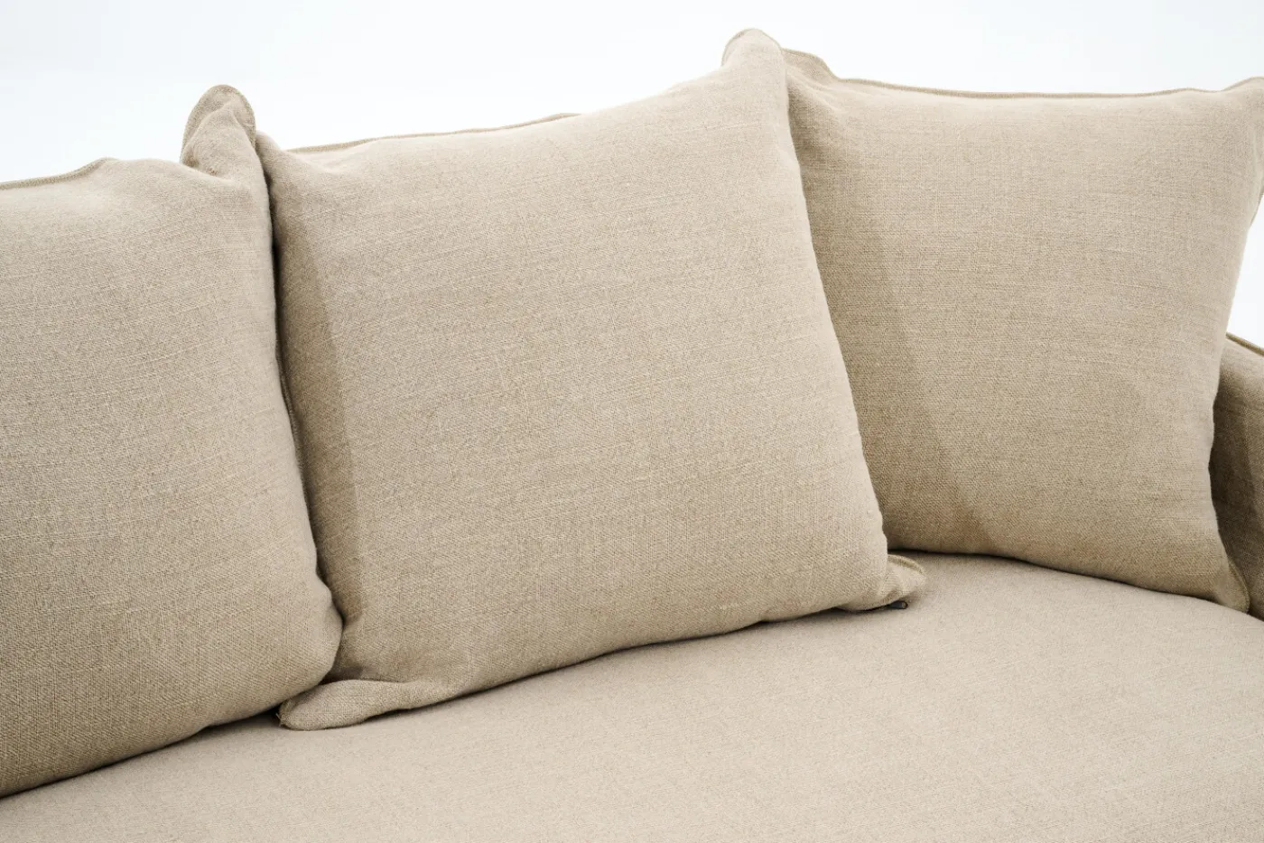 Canapés|Sièges<Flamant HIRA, canapé, natural, lin, 1 coussin de siège