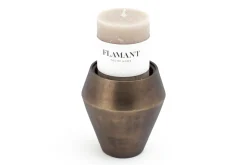 Chandeliers|Chandeliers<Flamant HIZUMA, bougeoir, métal, L Noir