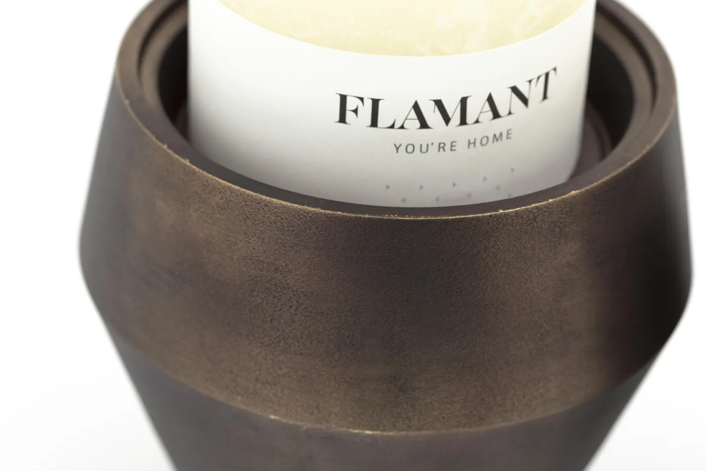 Chandeliers|Chandeliers<Flamant HIZUMA, bougeoir, métal, L Noir