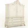 Placards|Armoires<Flamant HOLLANDE, armoire, blanc antique