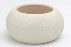 Pots Et Vases|Décoration<Flamant HOPE, vase, agrile Blanccassé