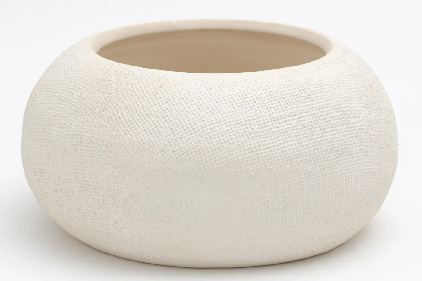 Pots Et Vases|Décoration<Flamant HOPE, vase, agrile Blanccassé