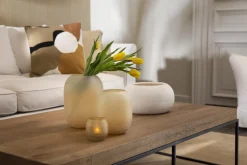Pots Et Vases|Décoration<Flamant HOPE, vase, agrile Blanccassé