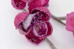 Décoration De Noël|Décoration De Noël<Flamant ILINA, branche Rose