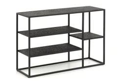 Tables D’Appoint & Consoles|Tables D’Appoint & Consoles<Flamant INDRA, table console, niveaux, 90 cm Noir