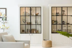 Placards|Armoires<Flamant IRON JASON, armoire, , 2 portes en fer Blanc