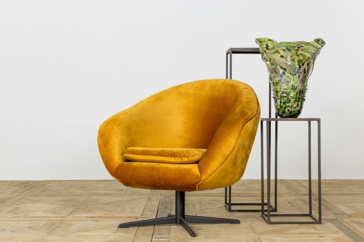 Tables D’Appoint & Consoles|Tables D’Appoint & Consoles<Flamant ISAAC, guéridon, métal, , h 95 cm Noir