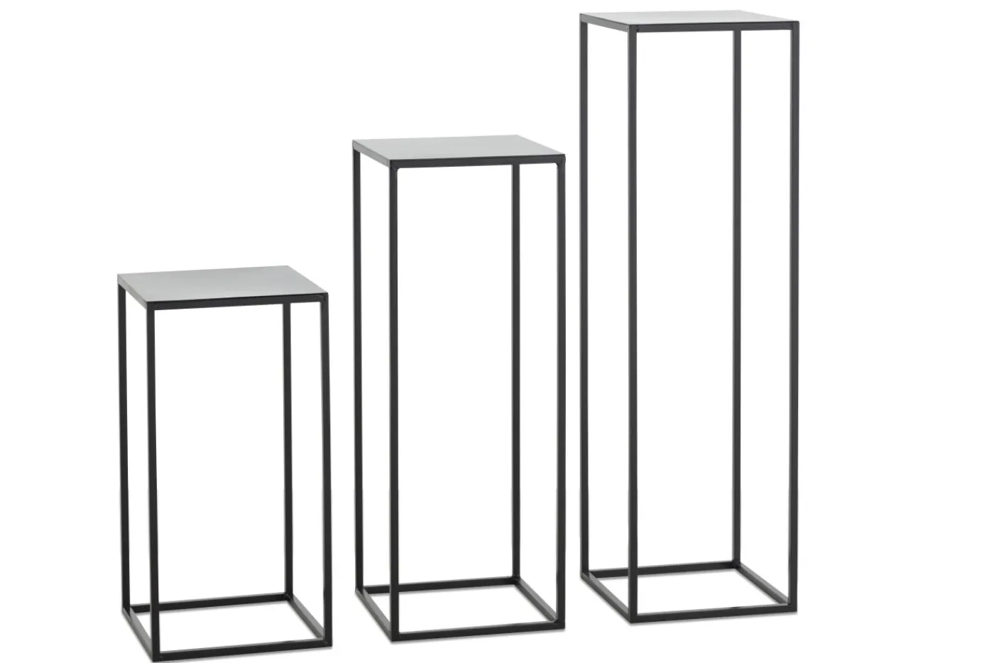 Tables D’Appoint & Consoles|Tables D’Appoint & Consoles<Flamant ISAAC, guéridon, métal, , h 95 cm Noir
