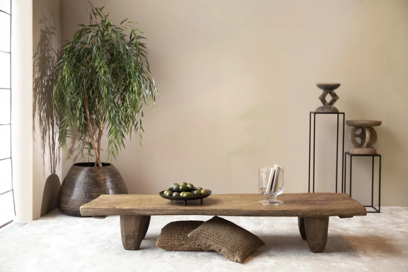 Tables D’Appoint & Consoles|Tables D’Appoint & Consoles<Flamant ISAAC, guéridon, métal, , h 75 cm Noir