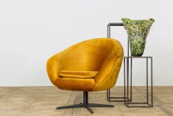 Tables D’Appoint & Consoles|Tables D’Appoint & Consoles<Flamant ISAAC, guéridon, métal, , h 55 cm Noir