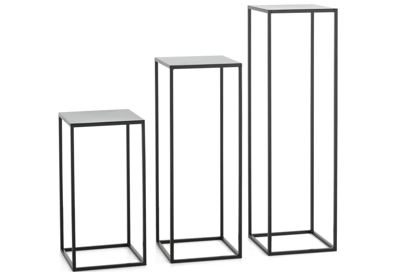 Tables D’Appoint & Consoles|Tables D’Appoint & Consoles<Flamant ISAAC, guéridon, métal, , h 55 cm Noir