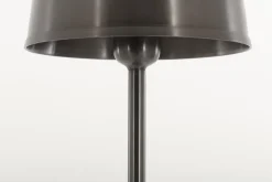 Lampadaires|Luminaire<Flamant ITAI, lampadaire avec abat-jour, laiton, Gris