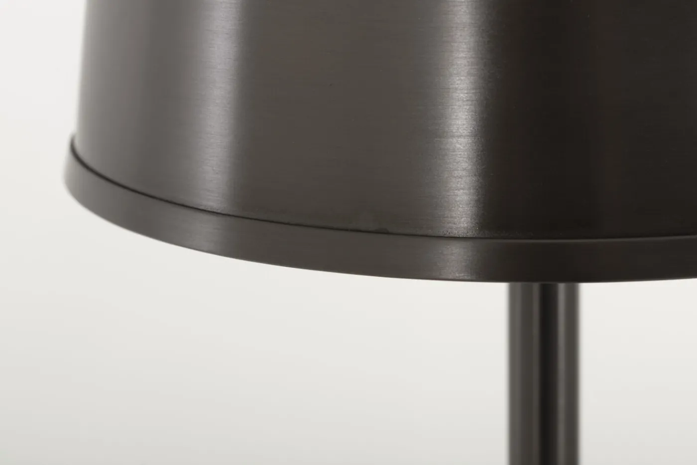 Lampadaires|Luminaire<Flamant ITAI, lampadaire avec abat-jour, laiton, Gris