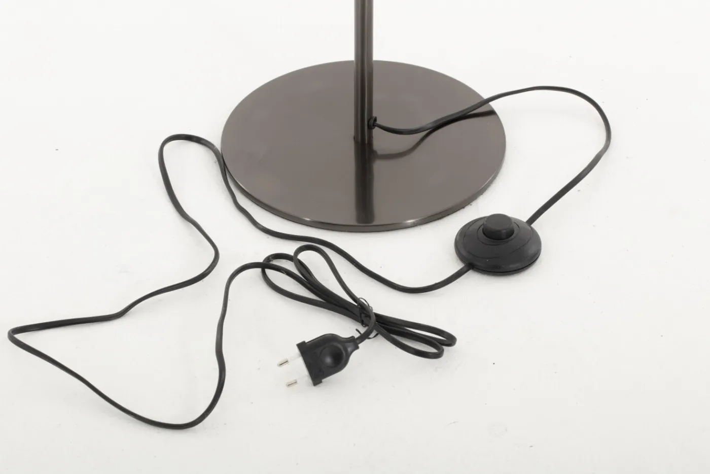 Lampadaires|Luminaire<Flamant ITAI, lampadaire avec abat-jour, laiton, Gris