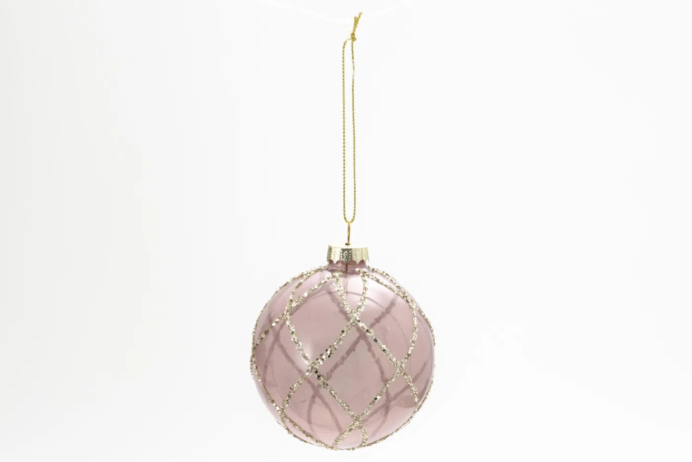 Boules De Noël|Boules De Noël<Flamant JAGEL, boule de Noël Rose