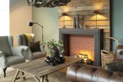 Lampes|Lampes De Table Et De Bureau<Flamant JAMES, lampe de table, foncé Brun