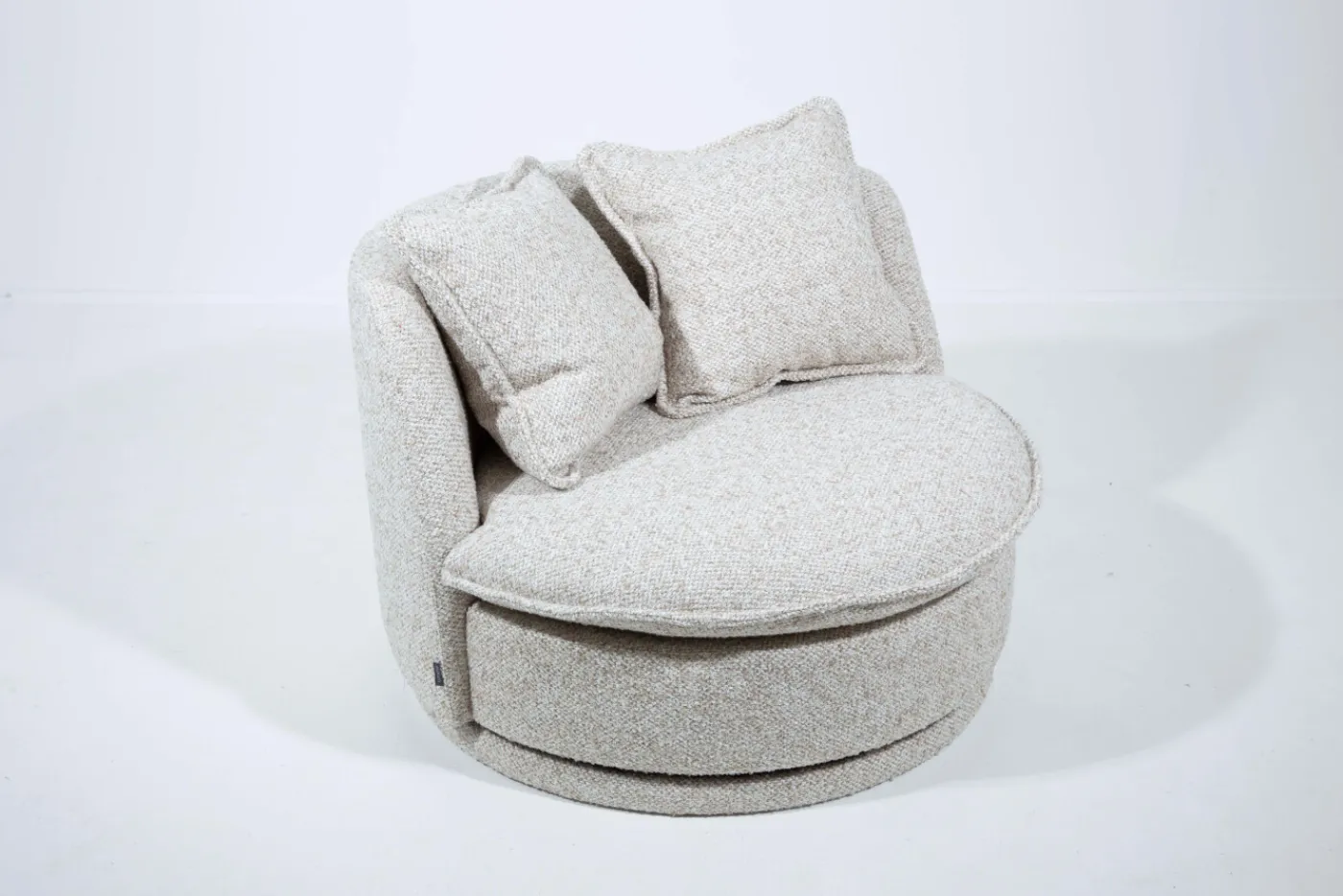 Fauteuils|Sièges<Flamant JASMINE, fauteuil, rotatif Blanccassé