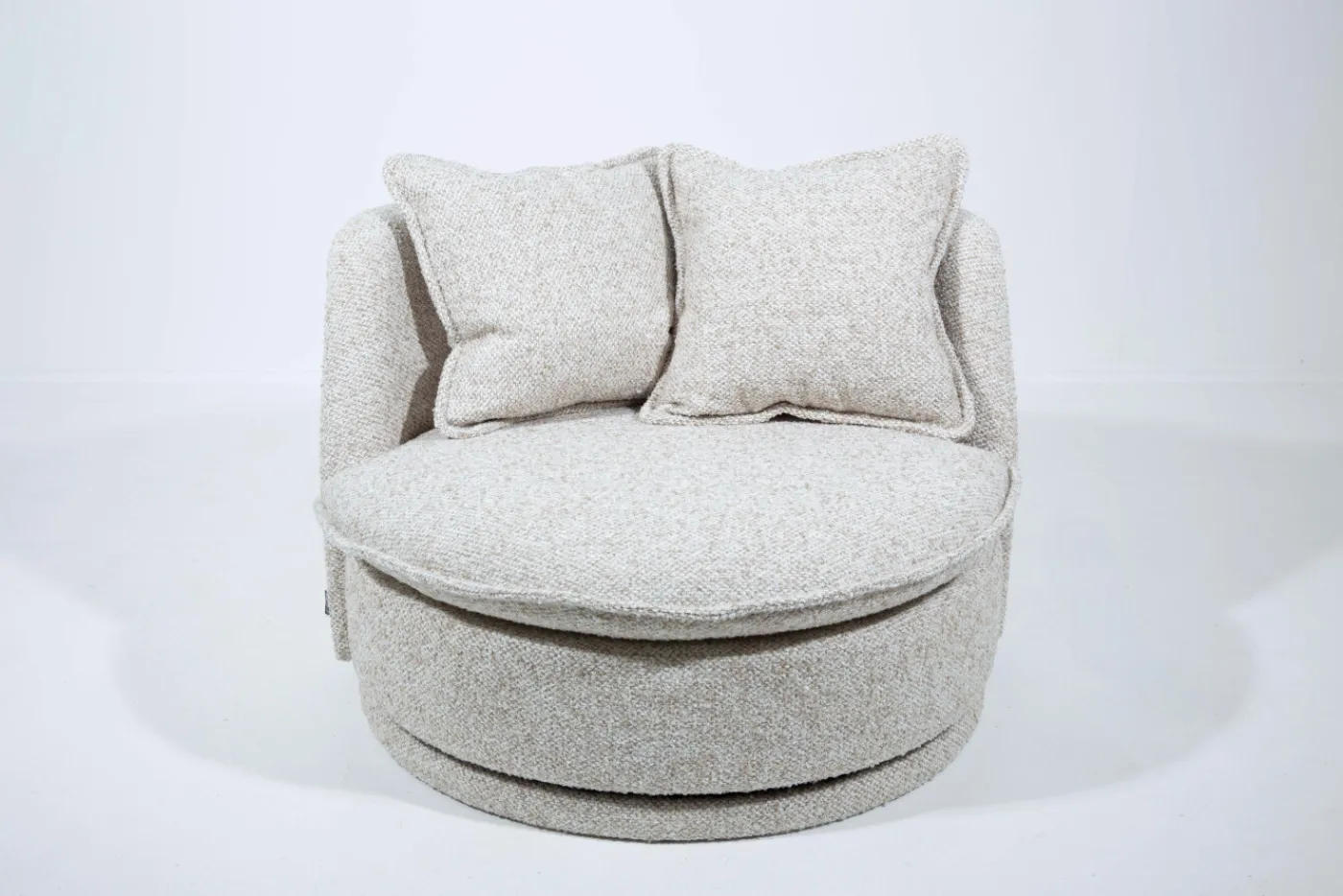 Fauteuils|Sièges<Flamant JASMINE, fauteuil, rotatif Blanccassé