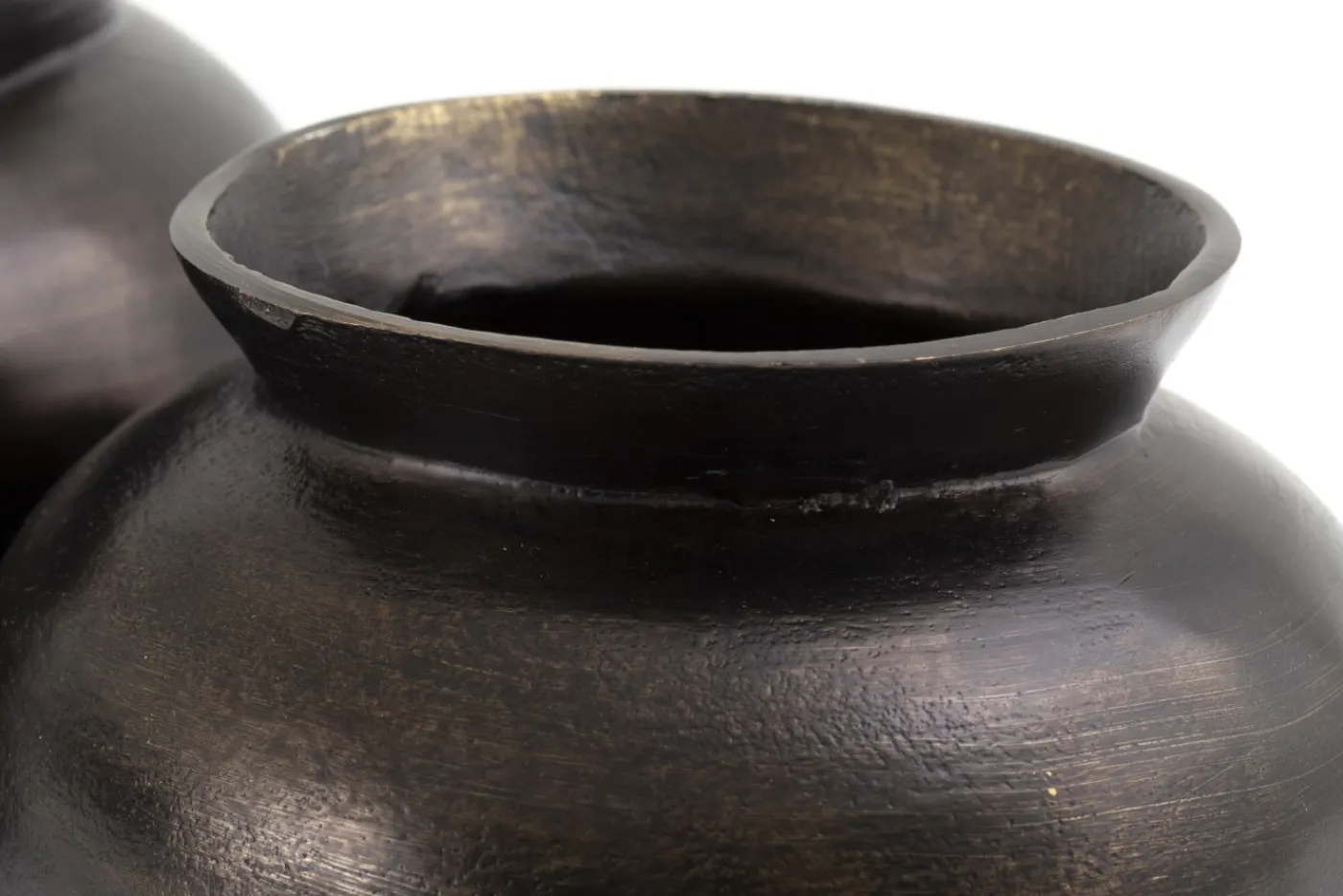 Pots Et Vases|Décoration<Flamant JEDDO, vase, métal, , S Noir
