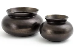 Pots Et Vases|Décoration<Flamant JEDDO, vase, métal, , S Noir