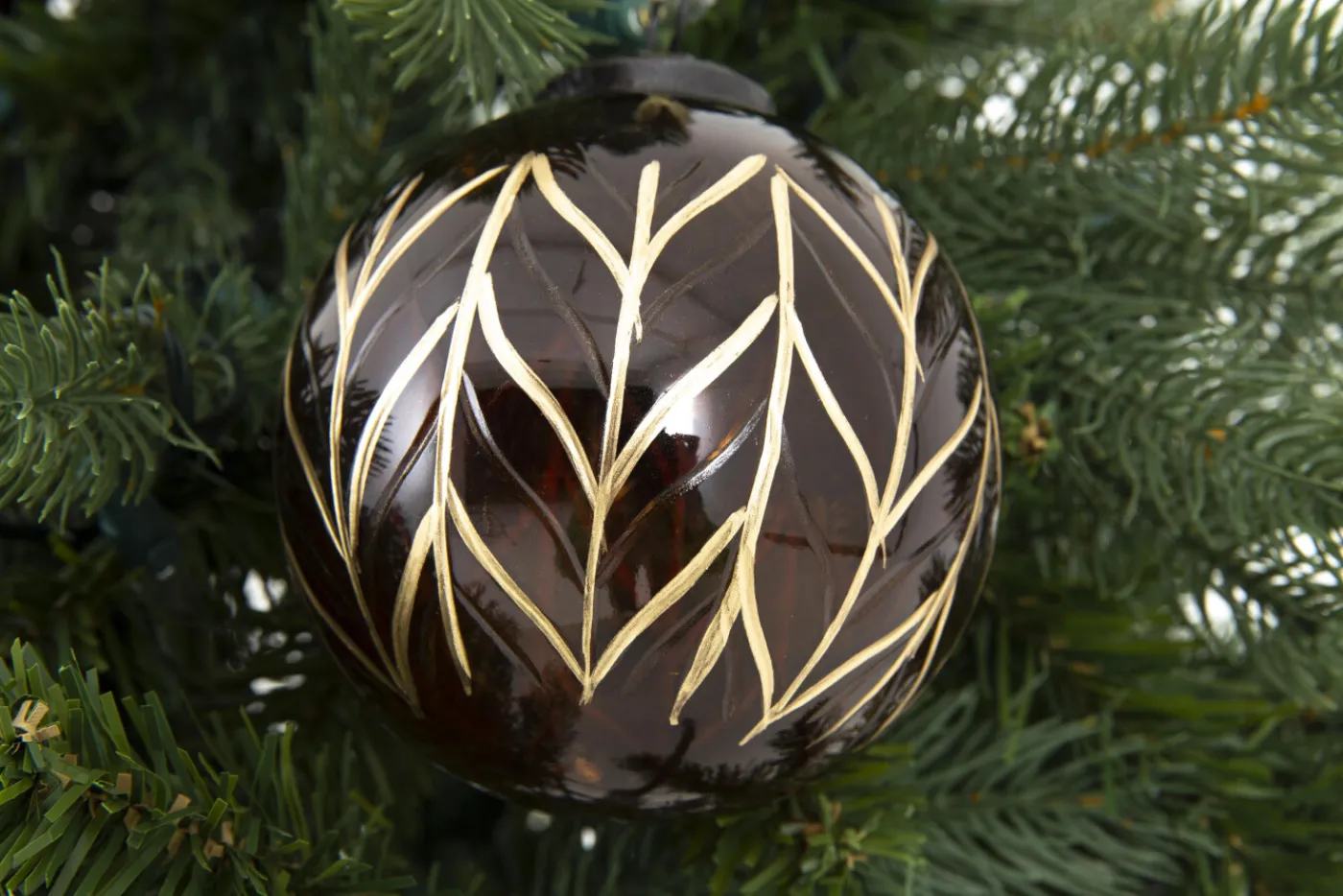 Boules De Noël|Boules De Noël<Flamant JENNIFER, boule de Noël, L Brun