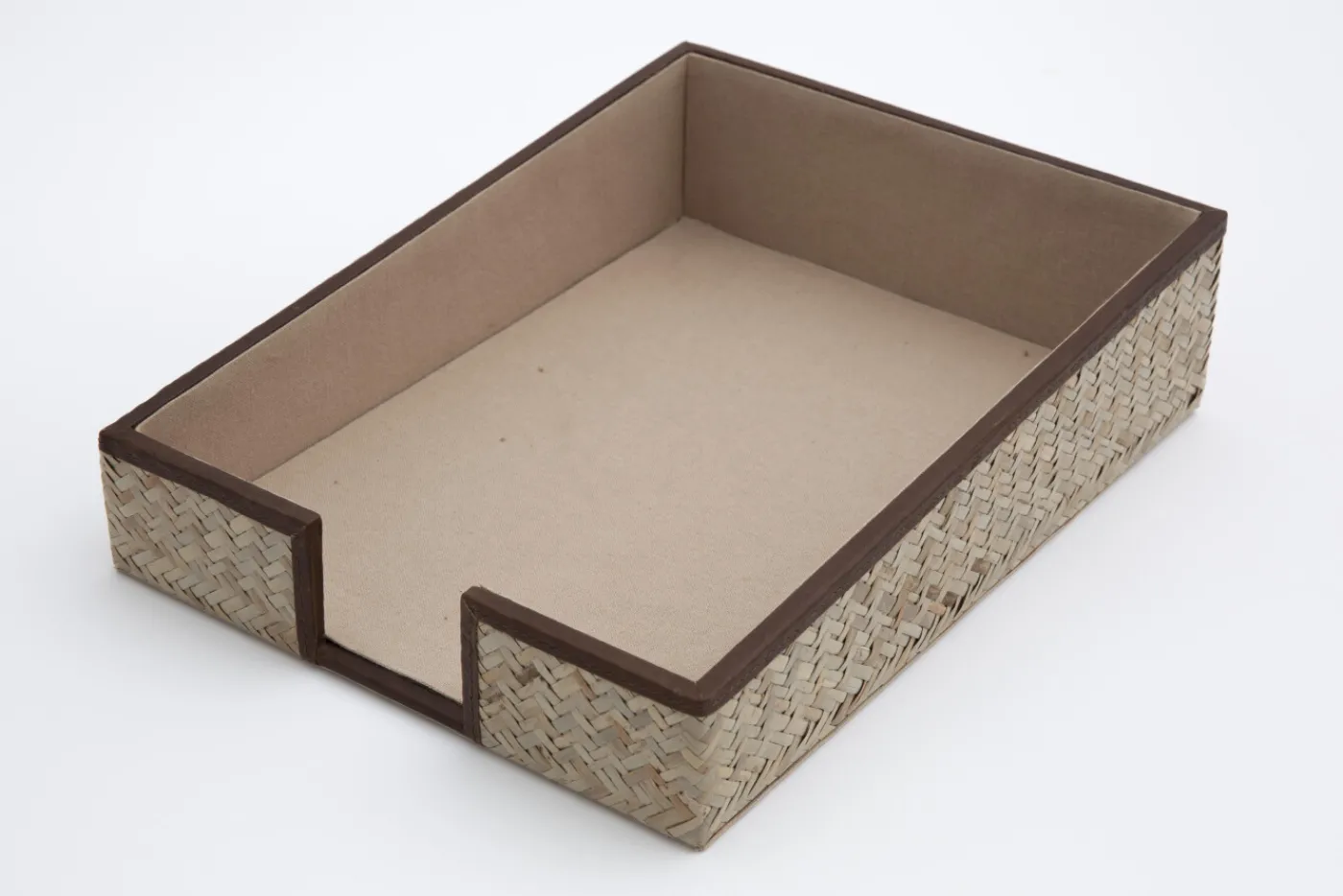 Décoration|Décoration De Bureau<Flamant JIGS, plateau à courrier Brun