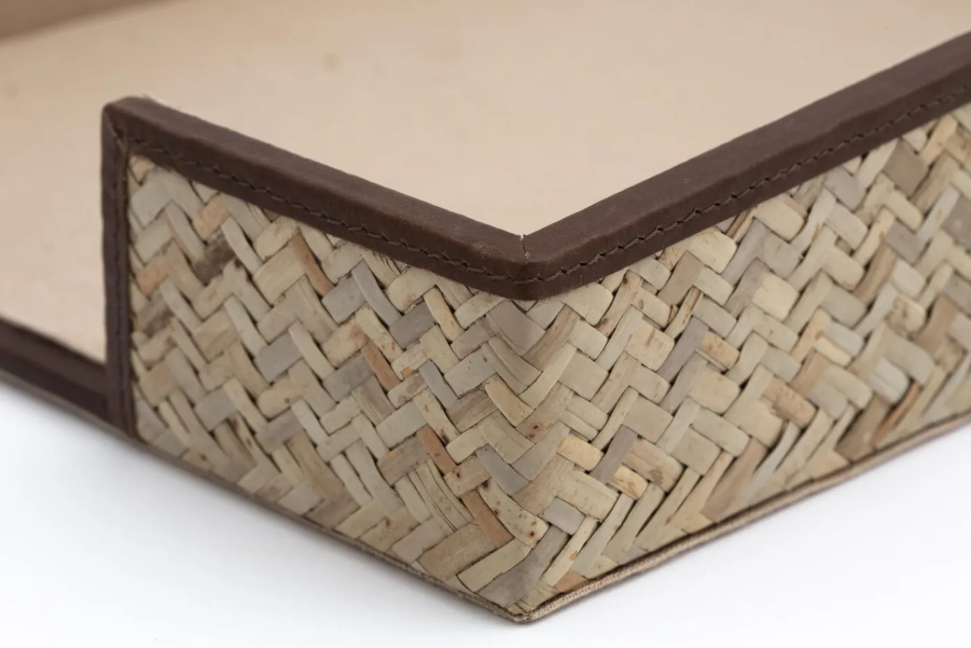 Décoration|Décoration De Bureau<Flamant JIGS, plateau à courrier Brun