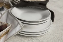 Assiettes, Plats Et Bols|Assiettes,Plats Et Bols<Flamant JILLE, assiette, céramique, , 28cm Blanc