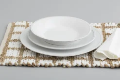 Assiettes, Plats Et Bols|Assiettes,Plats Et Bols<Flamant JILLE, assiette, céramique, , 28cm Blanc