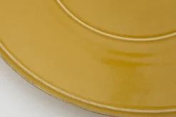 Assiettes, Plats Et Bols|Assiettes,Plats Et Bols<Flamant JILLE, assiette, céramique, ocre, 34cm Jaune