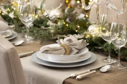Assiettes, Plats Et Bols|Assiettes,Plats Et Bols<Flamant JILLE, assiette creuse, céramique, Blanc